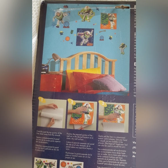 Sealed Disney Toy and Beyond Story Self Stick Decorating Kit Over 30 Stickers - Picture 6 of 8